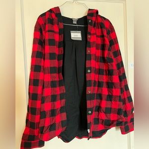 Eddie Bauer buffalo plaid jacket